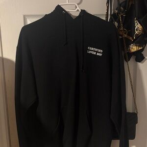 Certified Lover Boy Black Hoodie